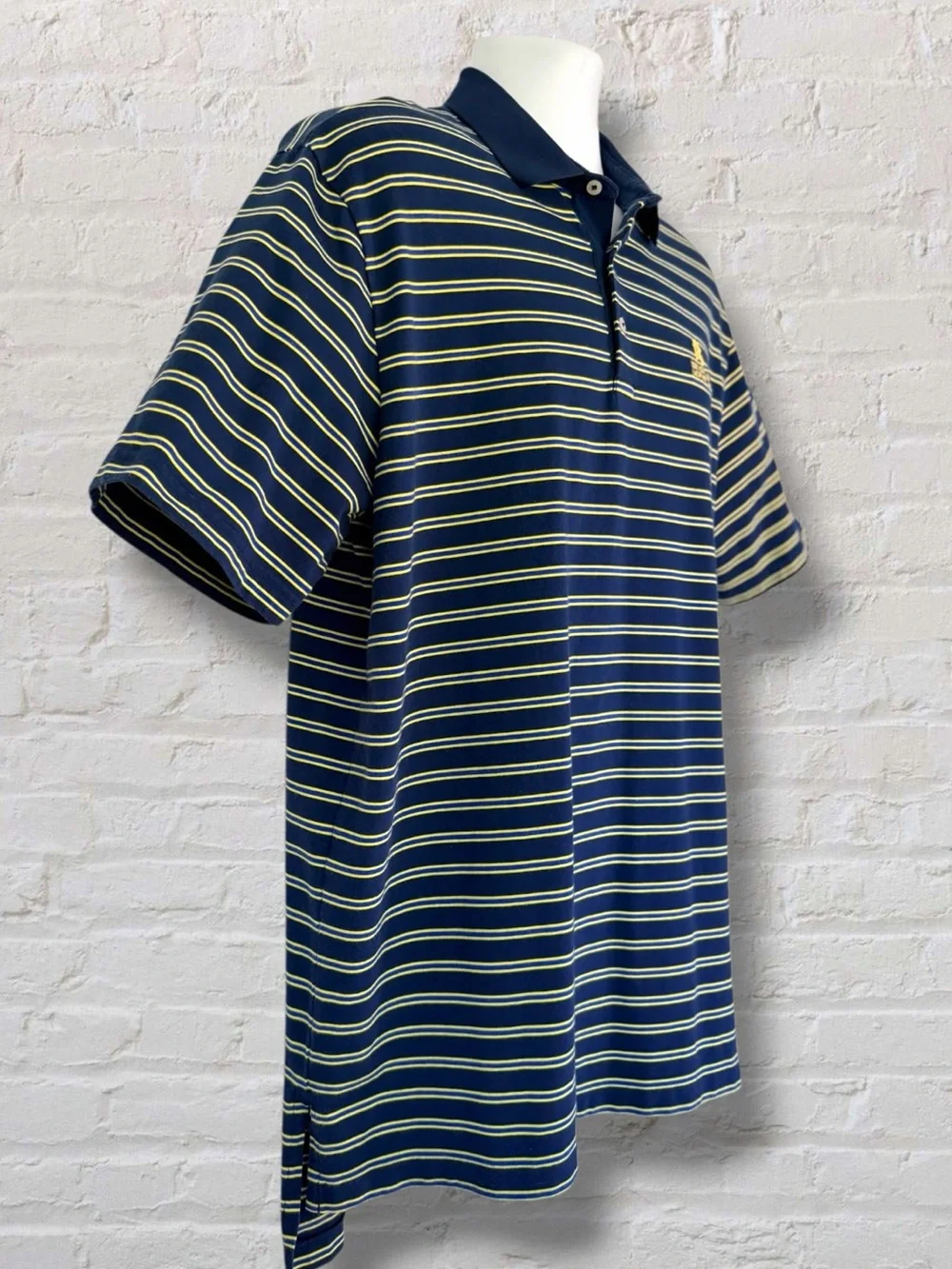 Polo Golf Ralph Lauren Riviera Country Club Striped Polo Shirt Large - Picture 5 of 11